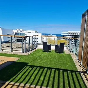 Apartamentyprzymorzu Olympic Park Z Prywatnym Tarasem Z Widokiem Na Morze Apartament Kołobrzeg